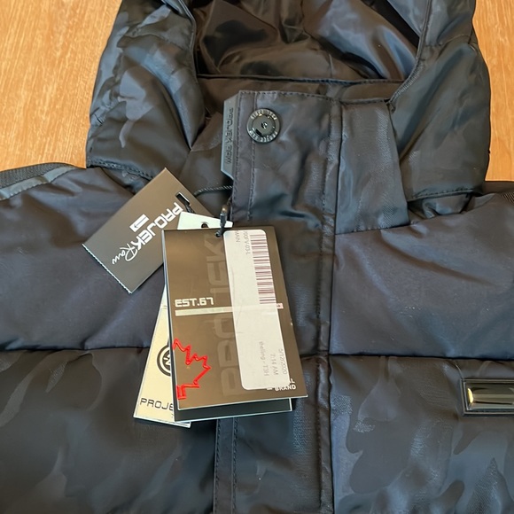 Projek raw winter jacket. Black Camo. Size L. NWT. - Picture 4 of 10